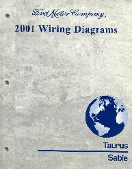 2001 Ford Taurus & Mercury Sable- Wiring Diagrams