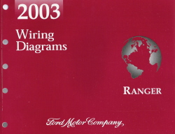 2003 Ford Ranger Wiring Diagrams Manual