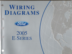 2005 Ford E- Series Factory Wiring Diagrams