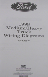 1998 Ford Medium and Heavy Duty Truck Factory Wiring Diagrams