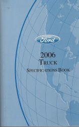 2006 Ford Factory Truck Specifications Book