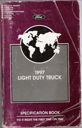 1997 Light Duty Truck - Specification Book