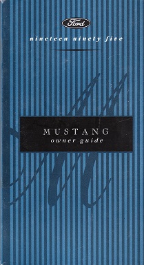 1995 Ford Mustang Owner's Manual