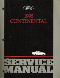 1995 Lincoln Continental Factory Service Manual
