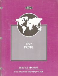 1997 Ford Probe Service Manual