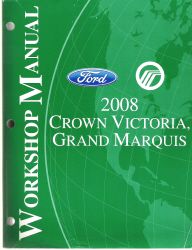 2008 Ford Crown Victoria & Mercury Grand Marquis Factory Service Manual