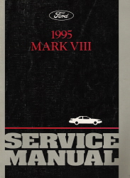 1995 Lincoln Mark VIII Service Manual