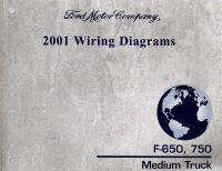 2001 Ford F-650 & F-750 Medium Duty Truck - Wiring Diagrams