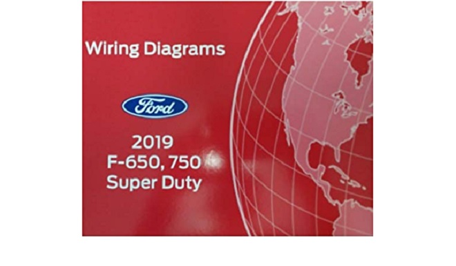 2011 Ford F650 / F750 Factory Wiring Diagram Schematic