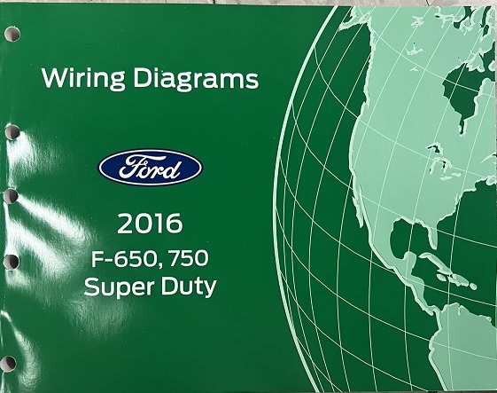 2016 Ford F650 / F750 Factory Wiring Diagram 2000 f 650 diagram 