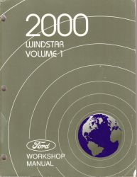2000 Ford Windstar Factory Service Manual  2 Volume Set