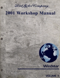 2001 Ford Windstar Factory Workshop Manual - 2 Vol. Set