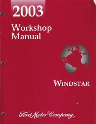 2003 Ford windstar workshop manual
