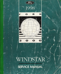 1998 Ford Windstar Service Manual