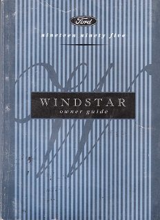 1995 Ford Windstar Owner's Manual Portfolio
