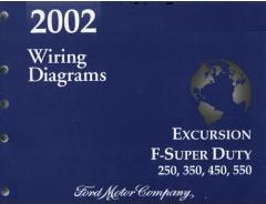 2002 Ford Excursion, F250, F350, F450, F550 & F-Super Duty Truck - Wiring Diagrams