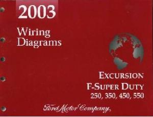 2003 Ford Excursion, F250, F350, F450, F550 & F-Super Duty Truck - Wiring Diagrams