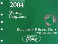 2004 Ford Excursion, F250, F350, F450, F550 & F-Super Duty Truck - Wiring Diagrams