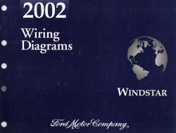 2002 Ford Windstar Wiring Diagrams Manual