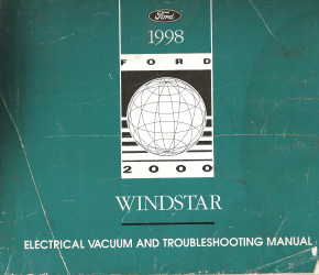 1998 Ford Windstar Electrical and Vacuum Troubleshooting Manual