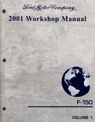 2001 Ford F-150 Factory Workshop Manual - 2 Vol. Set