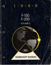 1999 Ford F150 & F250 Factory Workshop Manual - 2 Volume Set