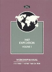 1997 Ford Expedition Workshop Factory Manual - 2 Volume Set
