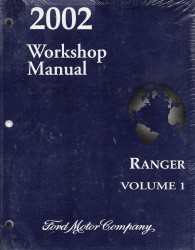 2002 Ford Ranger Factory Service Manual - 2 Vol. Set