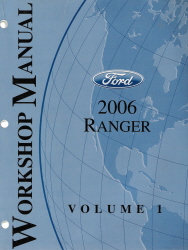 2006 Ford Ranger Factory Service Manual 2 Volume Set