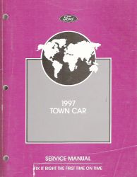 1997 Lincoln Town Car Service Manual