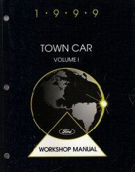 1999 Lincoln Town Car Factory Service Manual - 2 Volume Set