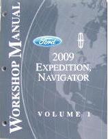 2009 Ford Expedition and Lincoln Navigator Factory Service Manual