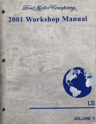 2001 Lincoln LS Factory Service Manual - 2 Volume Set