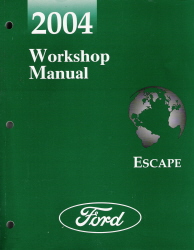 2004 Ford Escape Factory Workshop Manual