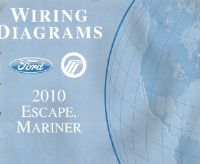 2010 Ford Escape and Mercury Mariner Factory Wiring Diagrams