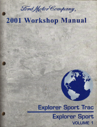 2001 Ford Explorer Sport Trac & Explorer Sport Factory Workshop Manual