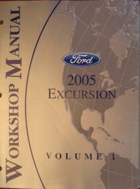 2005 Ford Excursion Service Manual - 2 Volume Set