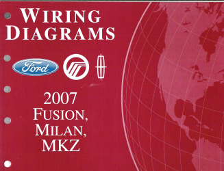 2007 Ford Fusion, Mercury Milan & Lincoln MKZ - Wiring Diagrams