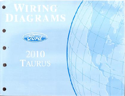 2010 Ford Taurus Factory Wiring Diagrams Manual