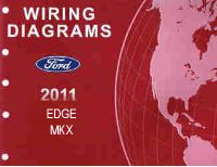 2011 Ford Edge & Lincoln MKX Factory Wiring Diagrams Manual