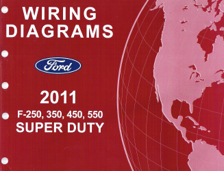 2011 Ford F-250, 350, 450 & 550 Truck Factory Wiring Diagrams