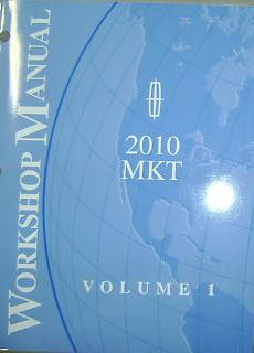 2010 Lincoln MKT Factory Workshop Manual - 2 Volume Set