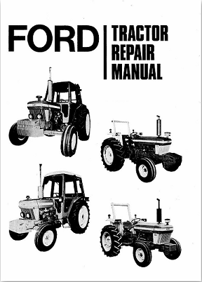 FORD TRACTORS, BACKHOES, IMPLEMENTS, ALL YEARS & MODELS SERVICE MANUALS-USB