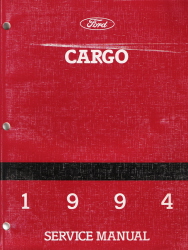 1994 Ford Cargo Factory Service Manual