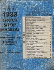 1988 Ford Medium/Heavy Duty F,B,C 600 thru 8000 Truck Factory Shop Manual - Body, Chassis, Electrical