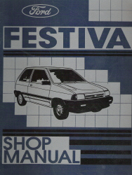 1989 Ford Festiva Factory Shop Manual - Hardcover