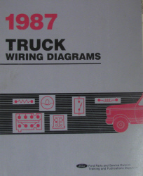1987 Ford All Trucks Factory Wiring Diagrams