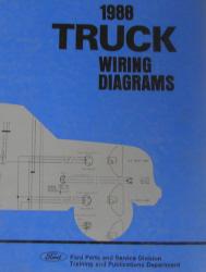 1988 Ford All Trucks Factory Wiring Diagrams