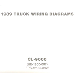 1989 Ford CL-9000 - Wiring Diagrams