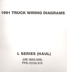 1991 Ford Medium/Heavy Truck L-Series Wiring Diagrams (Haul Configuration)
